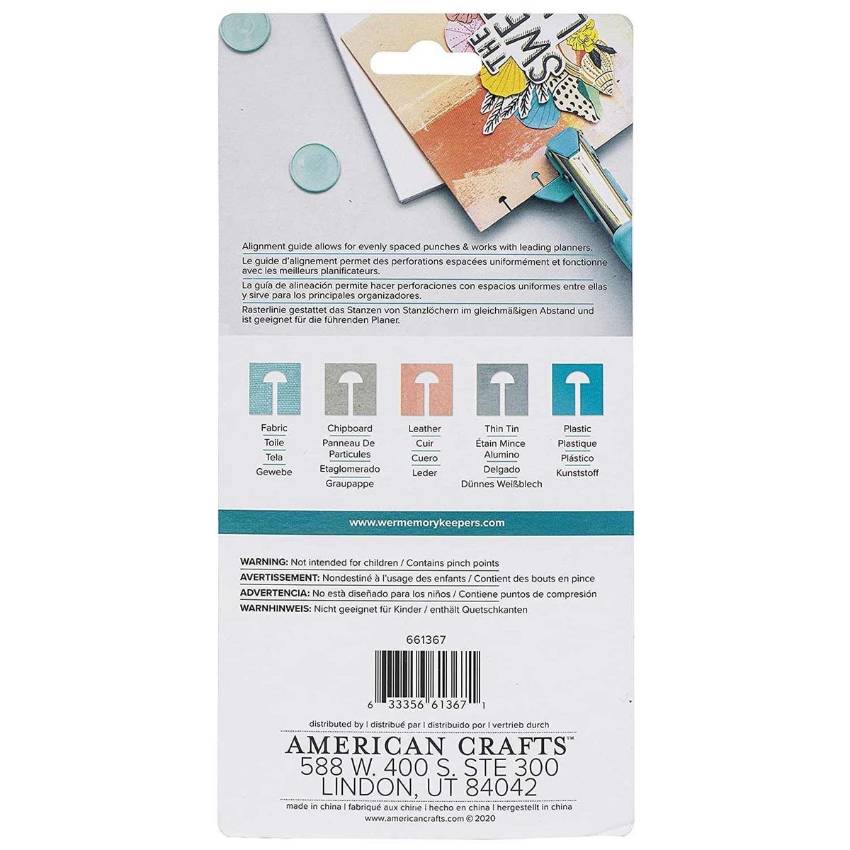 We R Memory Keepers Perforatrice pour disques de reliure