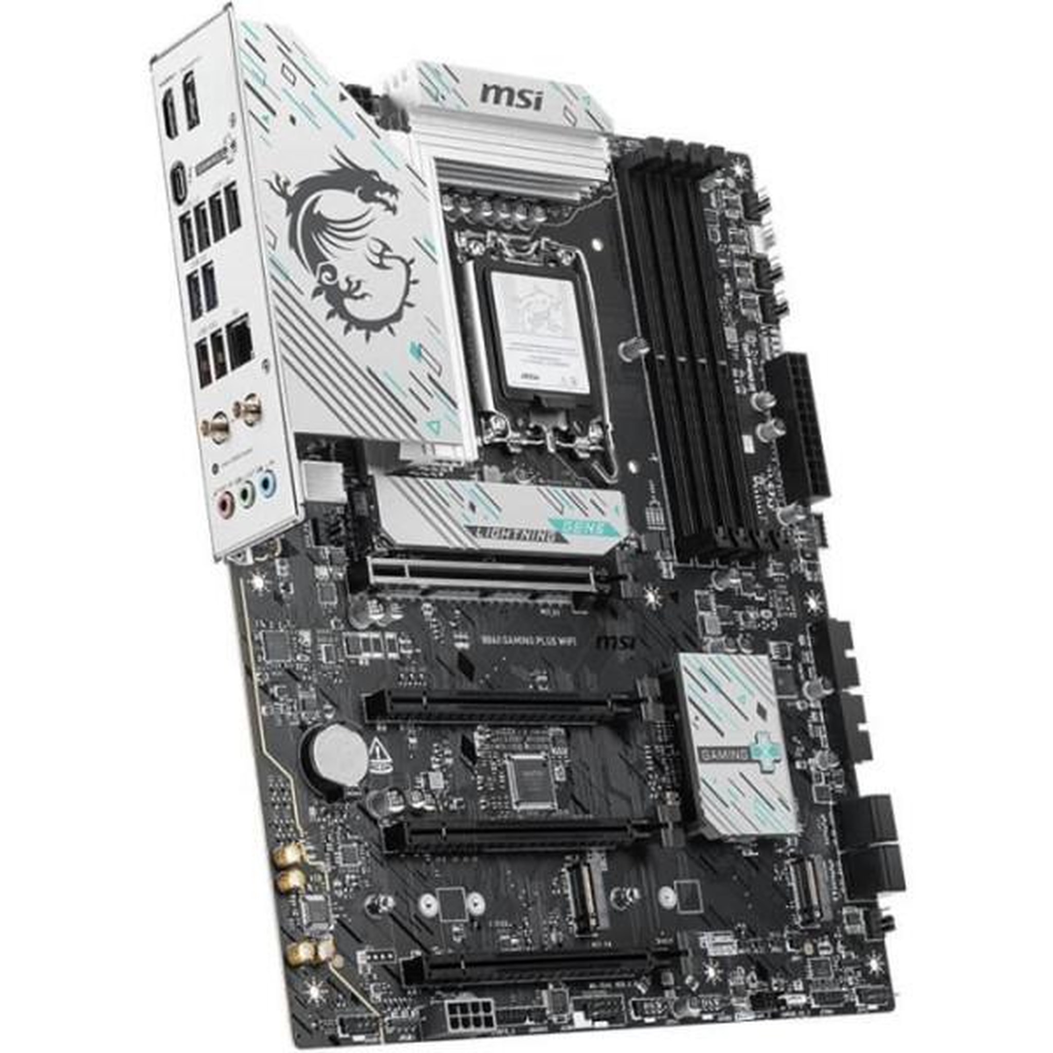 Voir la diapositive 4 : MSI Carte mere - MSI - B860 GAMING PLUS WIFI - LGA 1851 - DDR5-SDRAM - Wi-Fi 7