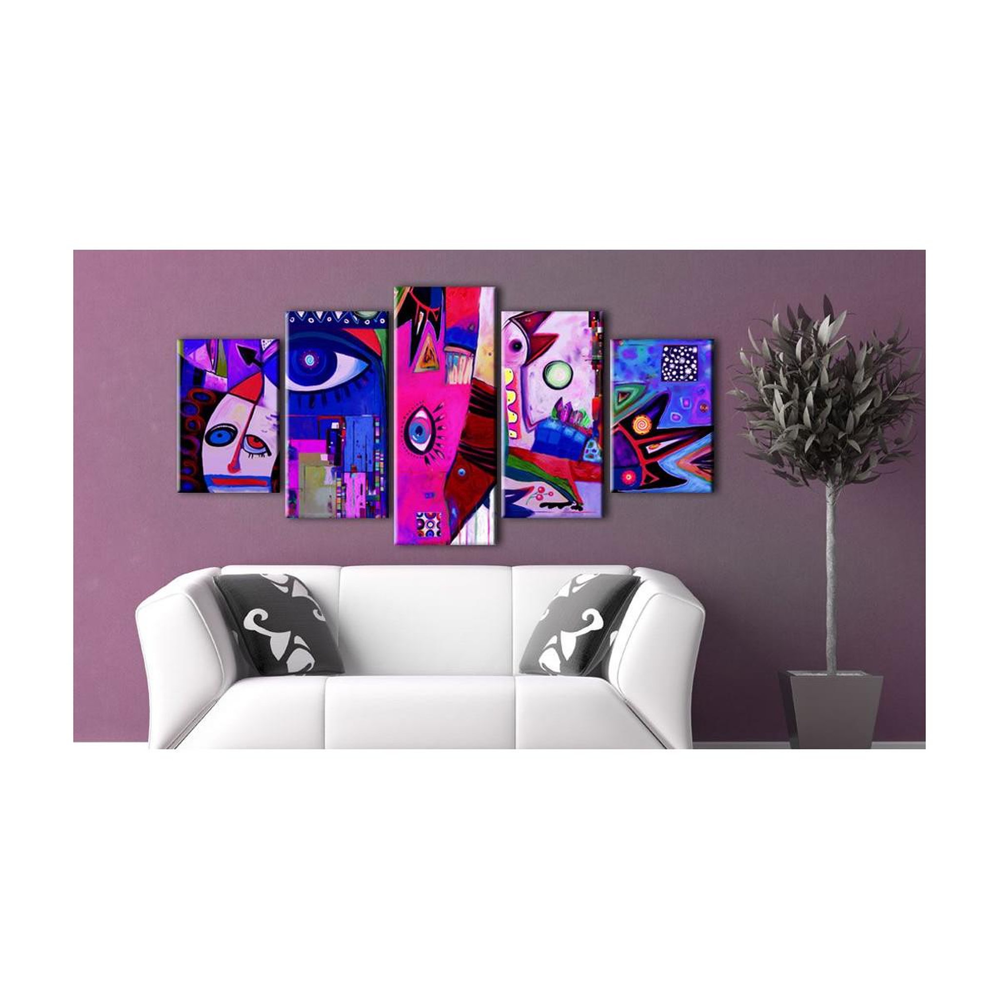 Voir la diapositive 2 : Paris Prix Tableau Imprimé  Pink Circus