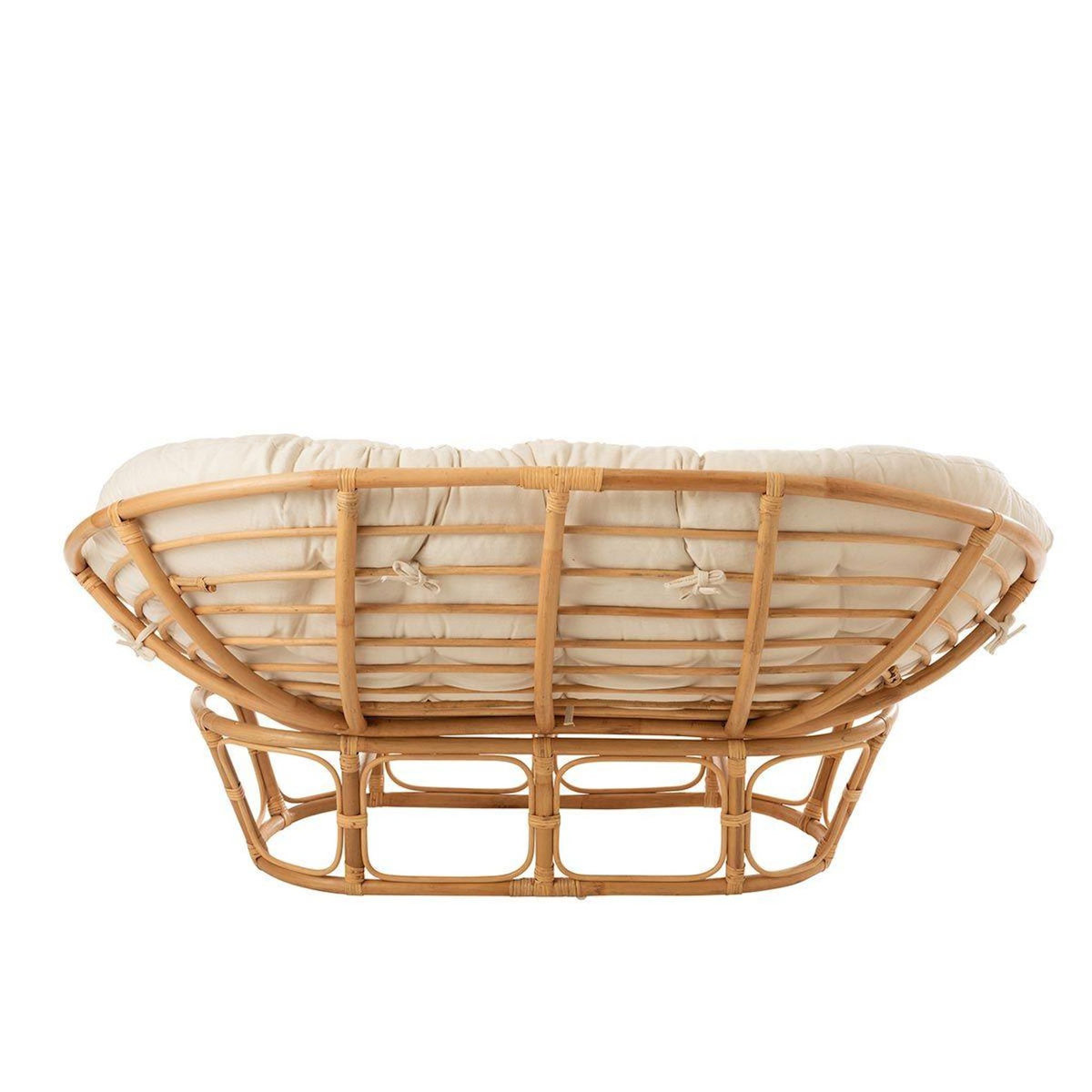Paris Prix Fauteuil & Coussin en Rotin  Roni  179cm Naturel
