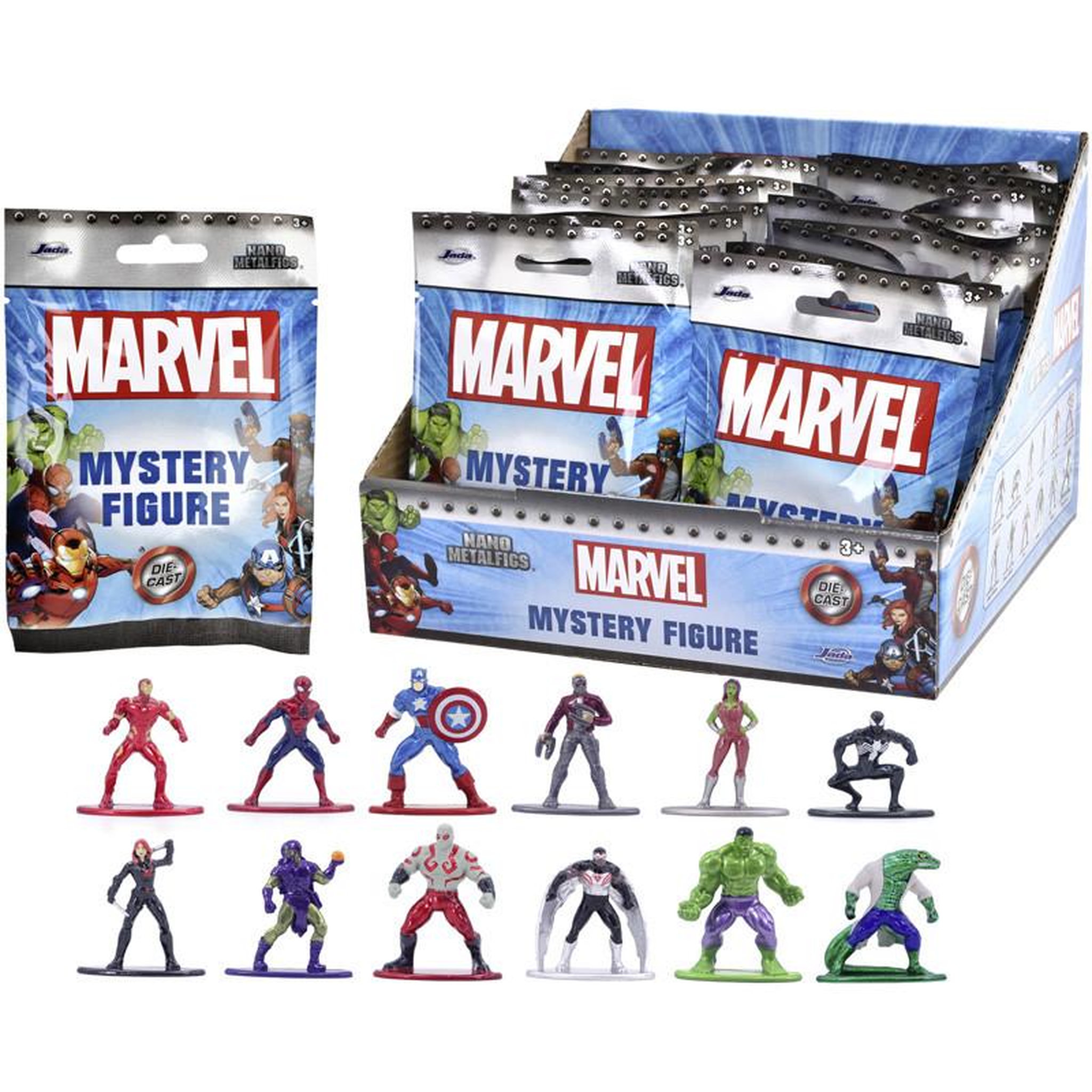 JADA FIG 4CM MARVEL ASS12 PRE24 Smoby SMY253221016