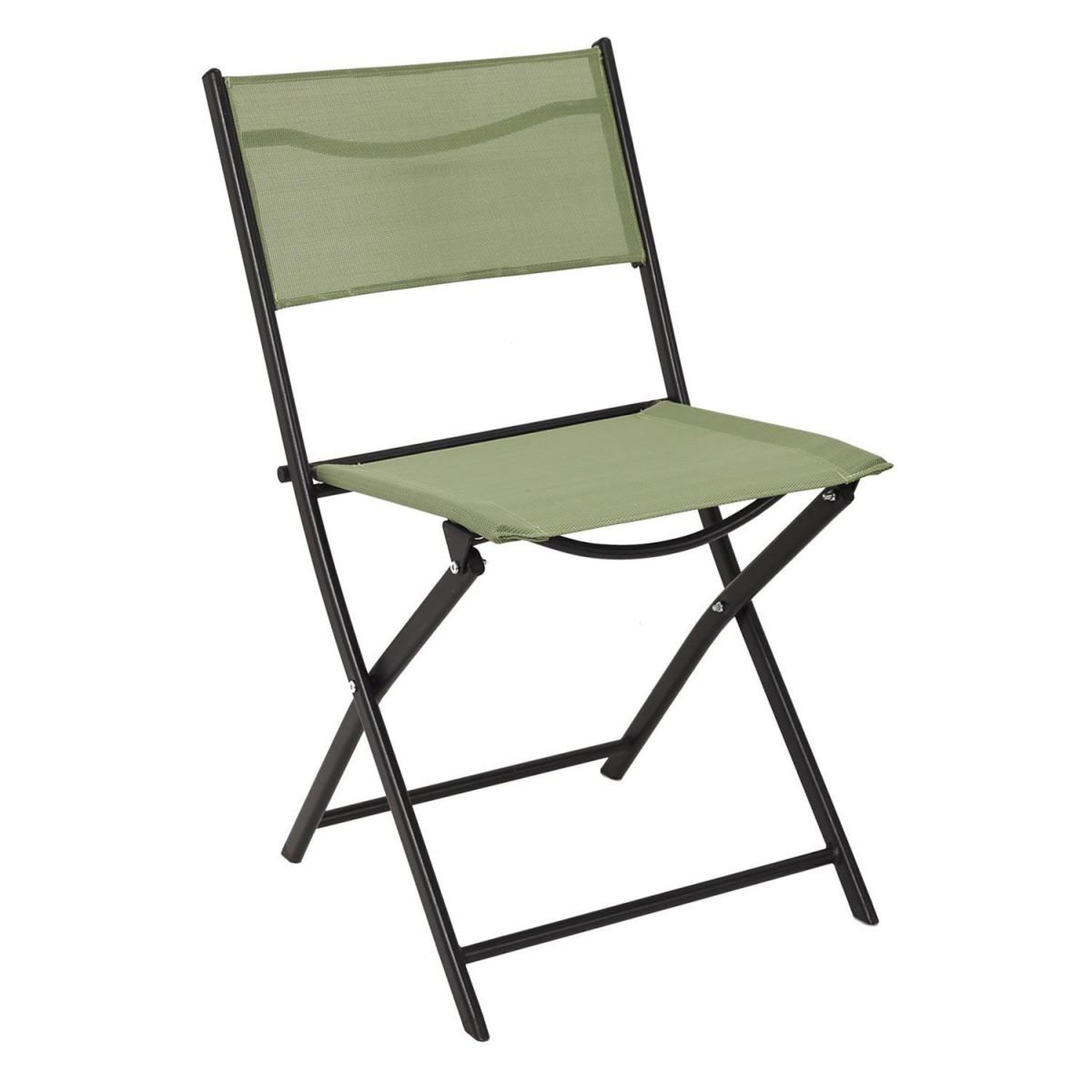 Voir la diapositive 2 : The Home Deco Factory Lot de 4 chaises pliables  jardin  79cm vert
