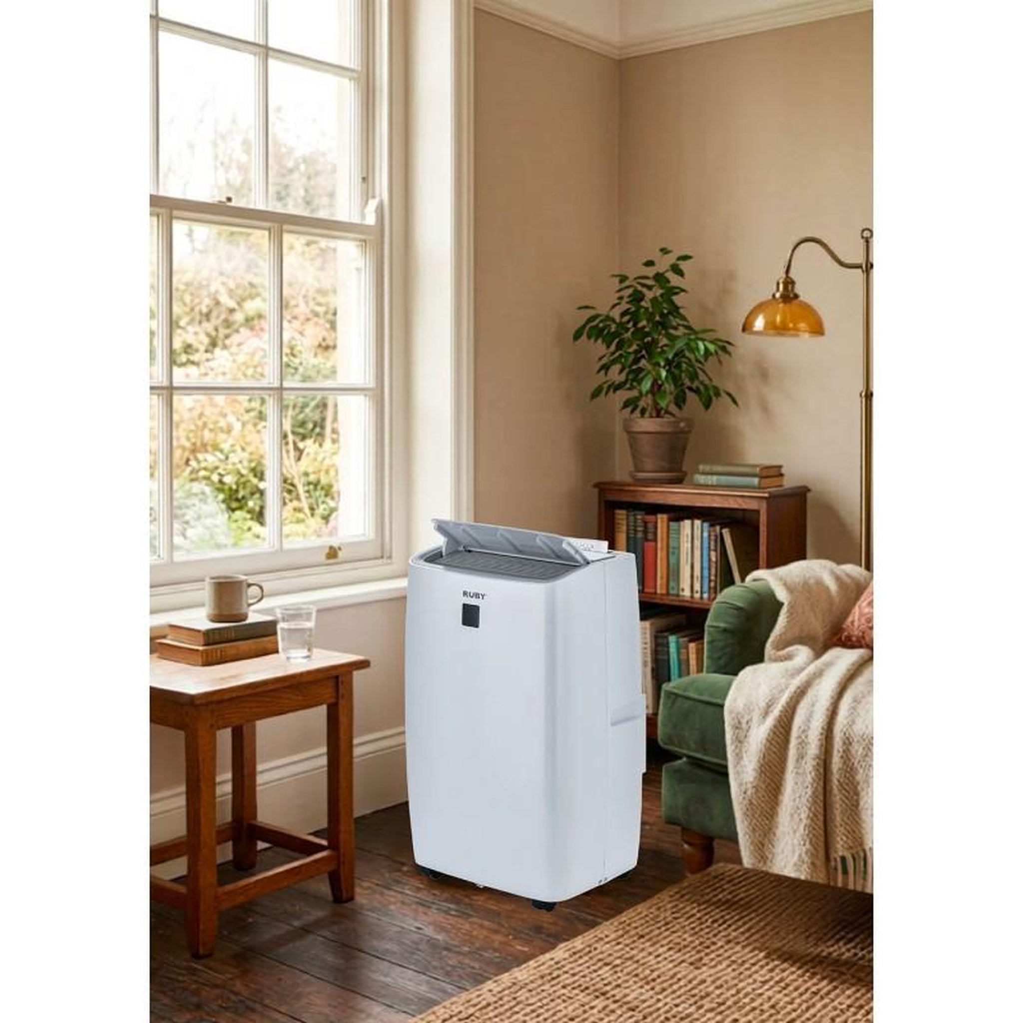 Voir la diapositive 3 : Climatiseur mobile - 12000 btu - wifi - froid et chaud