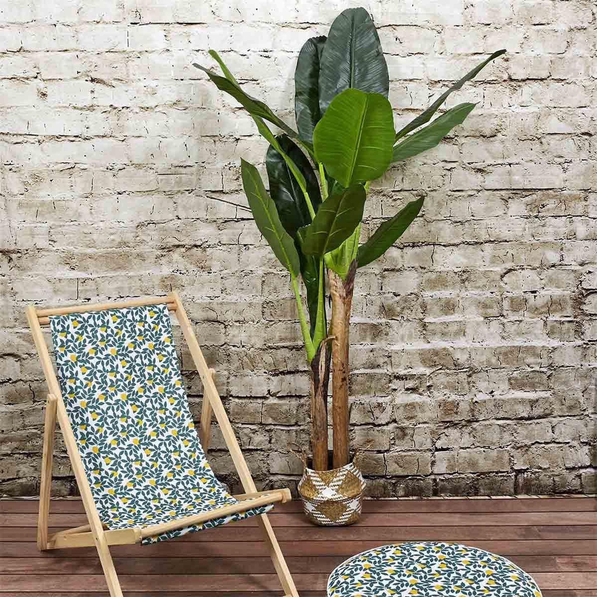 Voir la diapositive 5 : The Home Deco Factory Plante artificielle xxl  bananier  160cm vert