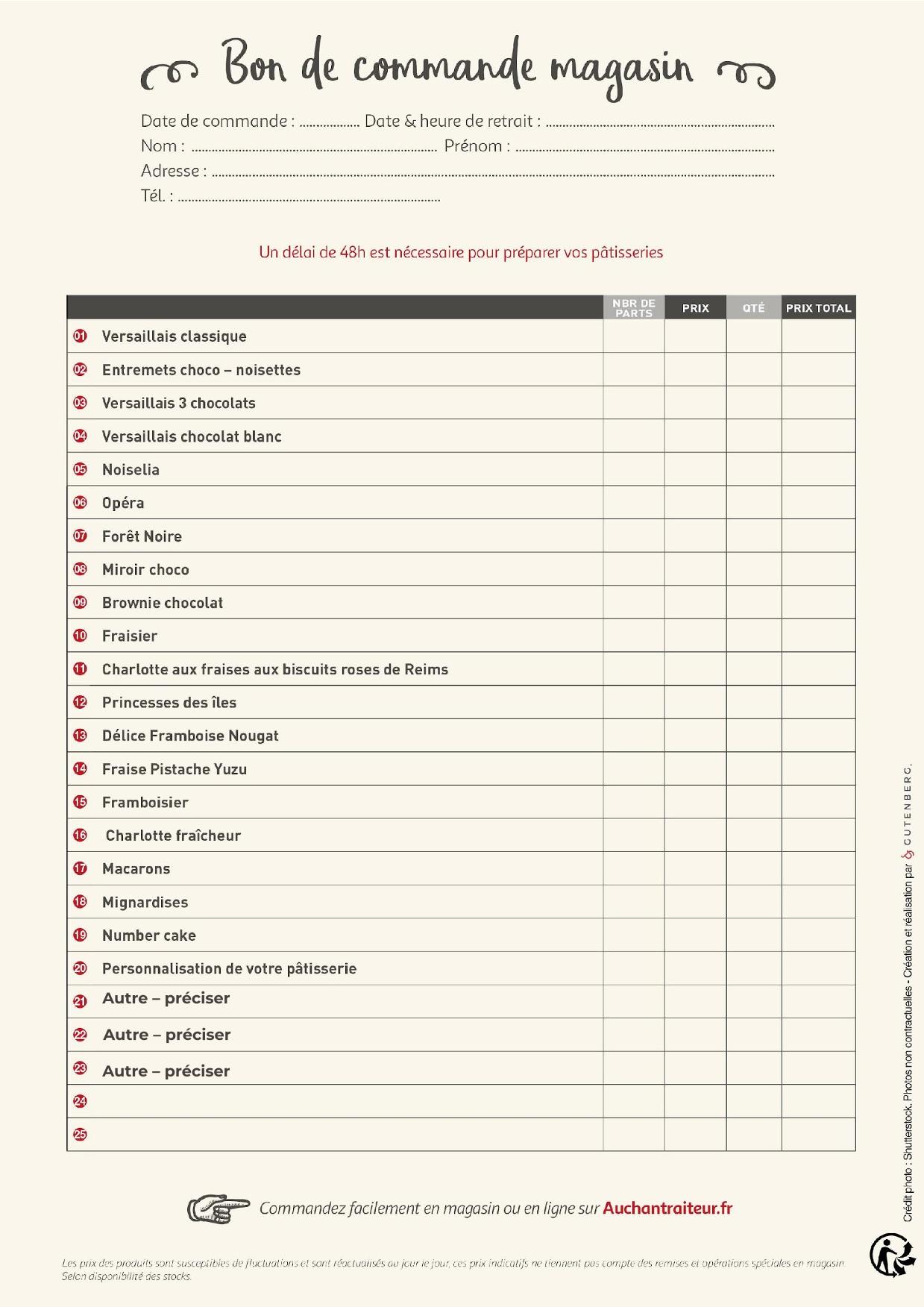 Page catalogue