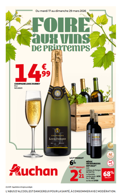 foire aux vins auchan Faches
