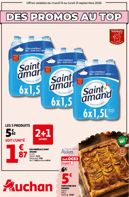 Des promos au top