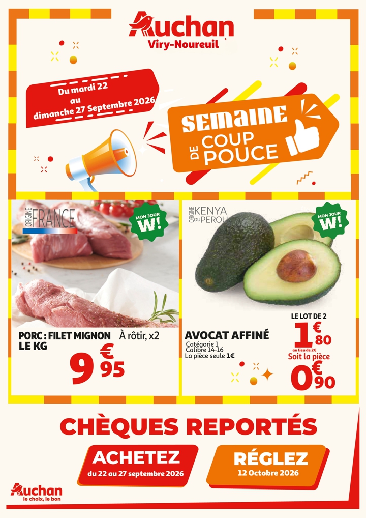 Semaine coup de pouce