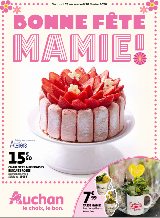 Bonne fête Mamie