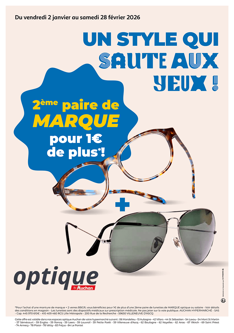 Optique : un style qui saute aux yeux !