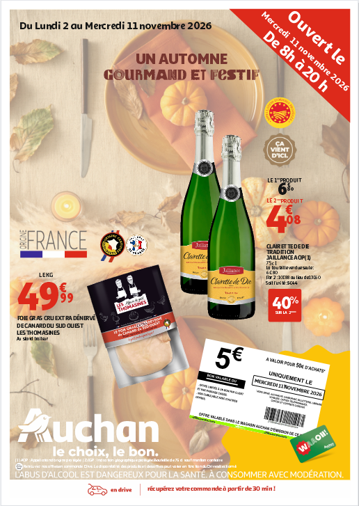 Un automne gourmand et festif