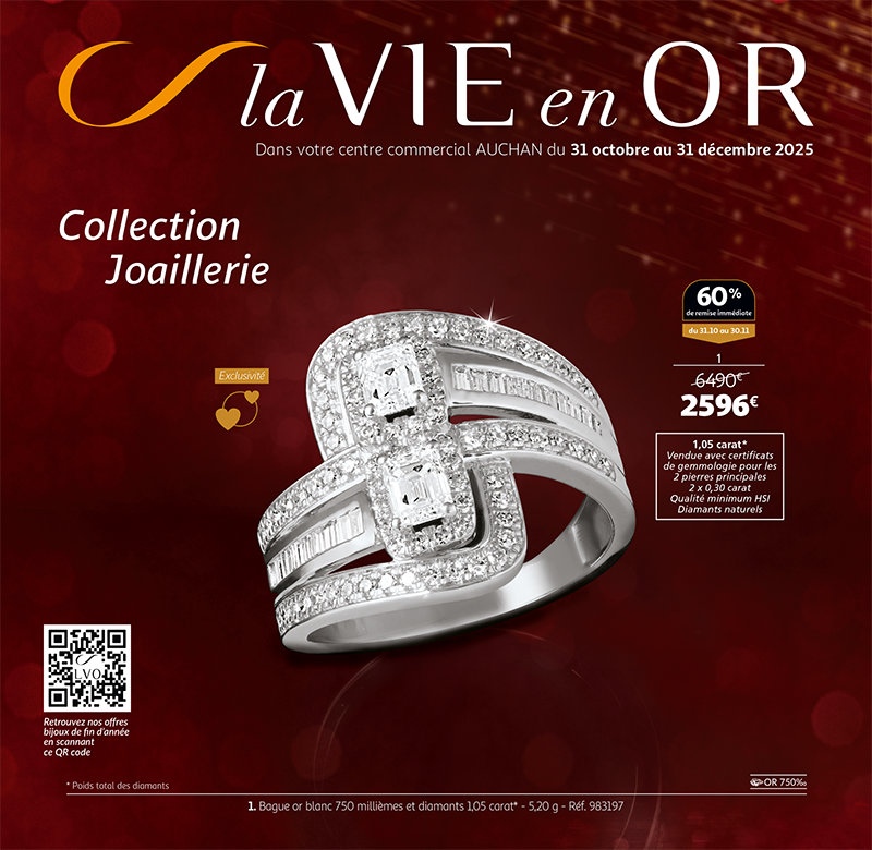 La Vie en Or : collection Joaillerie