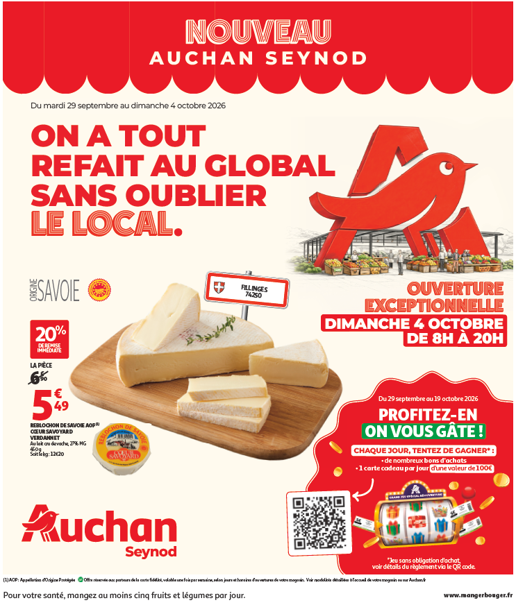 REOUVERTURE AUCHAN SEYNOD