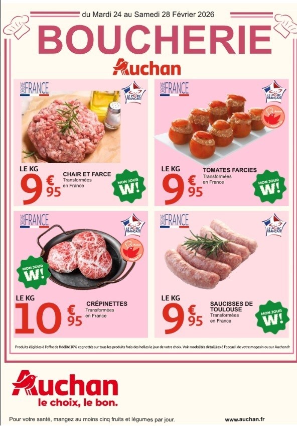 Tract Boucherie Dury