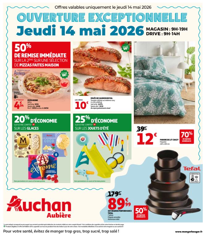 Ouverture du 14/05/26