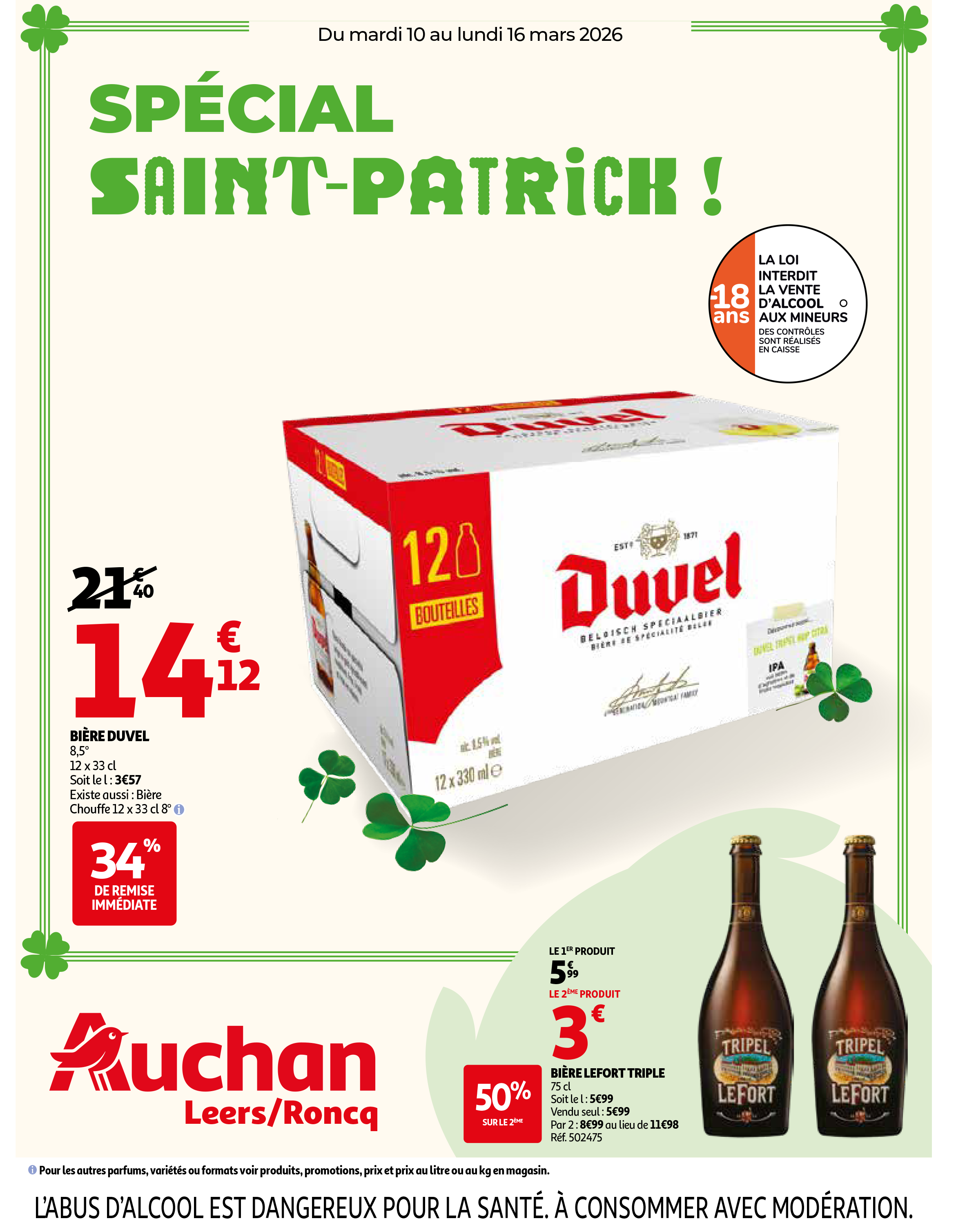 SPÉCIAL SAINT-PATRICK