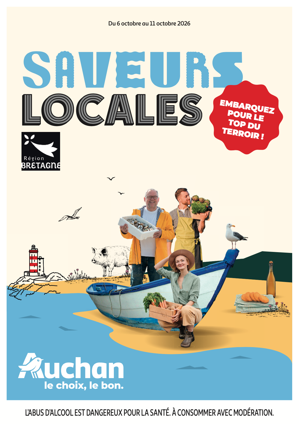 SAVEURS LOCALES - RÉGION BRETAGNE - "embarquez pour le top du terroir"