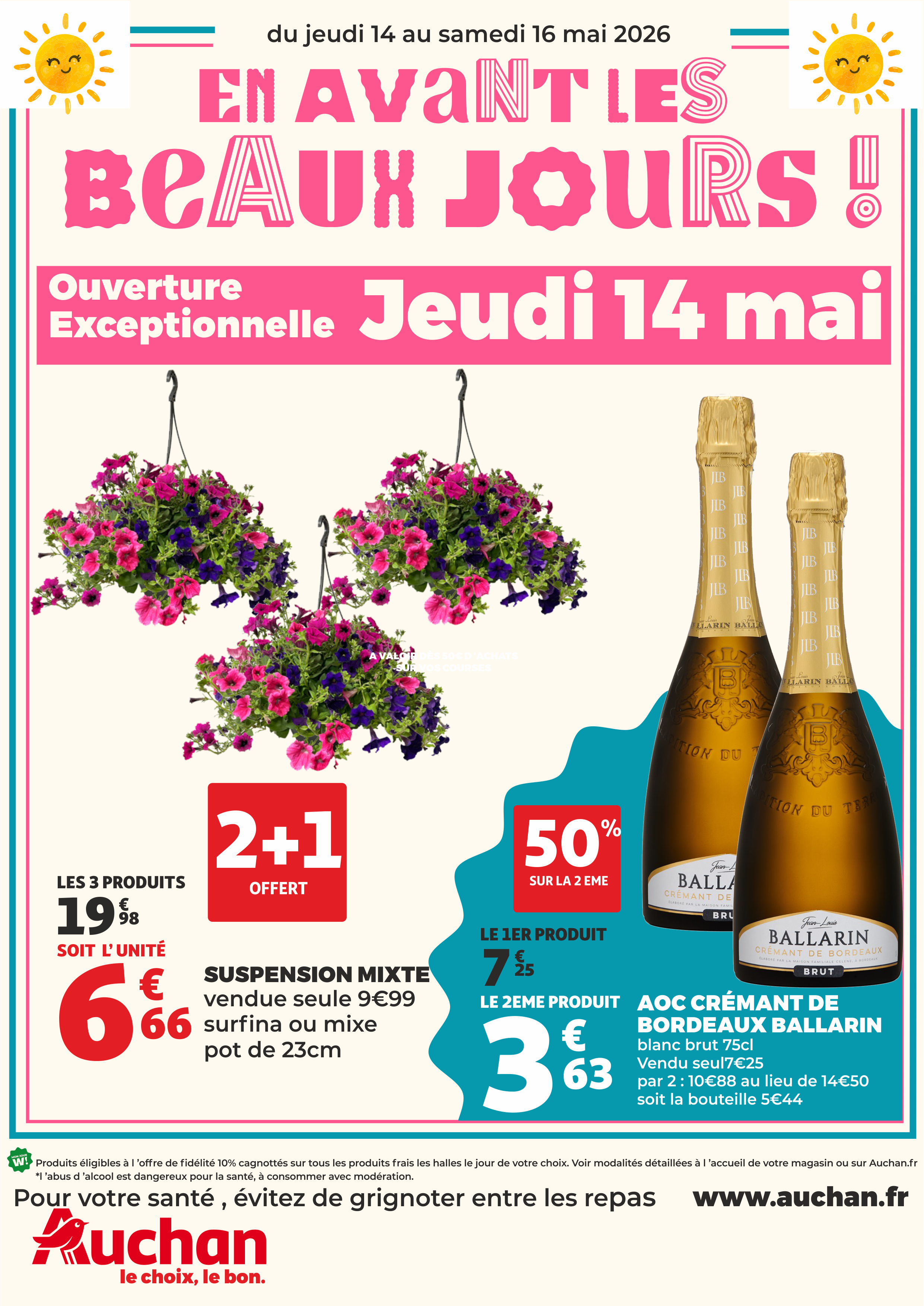 En avant les beaux jours !